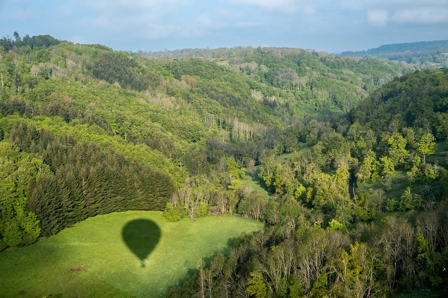 Un vol en montgolfière