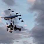 montgolfière vol en ULM avec les Oiseaux