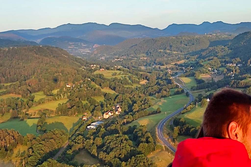 Baptême en Montgolfière Cantal Auvergne